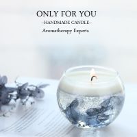 INS Flower Candle Immortal Flower Scented Candle Accompanying Handmade Scent Soy Wax Candles Wedding Party Gift Home Decoration