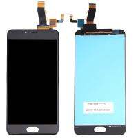 หน้าจอ LCD TFT สำหรับ Meizu M5 / Meilan 5พร้อม Digitizer ประกอบเต็มตัวเครื่อง (สีดำ)