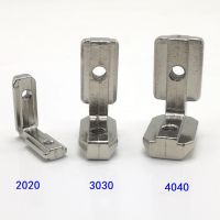 2-10pcs T Slot L-Shape 2020 3030 4040 Aluminum Profile Interior Corner Connector Joint Bracket with screw Hand Tool Parts Accessories