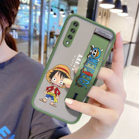 UCUC เคสโทรศัพท์เคสสำหรับ Xiaomi Mi A3 CC9e (สายรัดข้อมือ) กันกระแทก Frosted กลับการ์ตูนอะนิเมะUCUC เคสโทรศัพท์เคสสำหรับชาย Luffy Soft Edge Full ฝาครอบเลนส์ป้องกันเลนส์โทรศัพท์บางเฉียบเคสโทรศัพท์