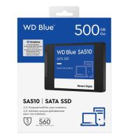 SSD SATA 500GB WD BLUE SA510 (WDS500G3B0A)(รับประกัน5ปี)