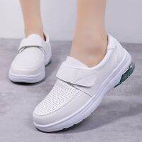 Version of Air Deodorant Breathable Shoes Flat Non-slip Soft Bottom Slope Heel Female