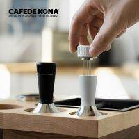 CAFEDEKONA ที่คนที่อัดกาแฟแบบกดเอสเพรสโซ่เครื่องมือปรับระดับเข็มสแตนเลสสตีล