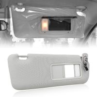 Gray Sunvisor For Mazda CX-9 CX9 2010-2015 Sun Visor Right Passenger Car Front Window Blind Cover Shade Sunshade W Mirror Light