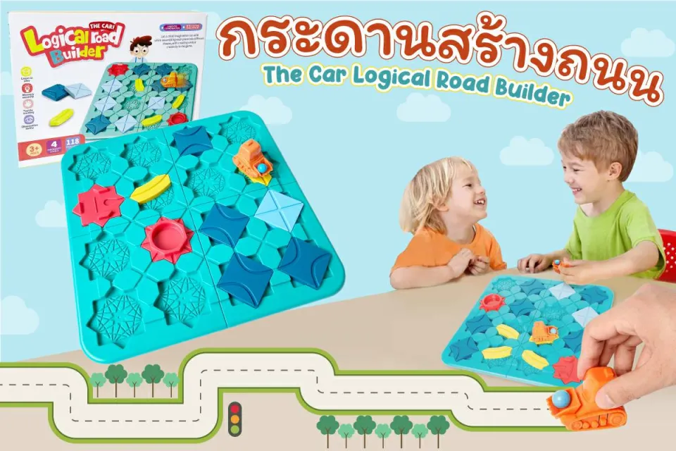 IMPORTED เกมกระดานสร้างถนน (Logical Road Builder) พร้อมคู่มือ และ