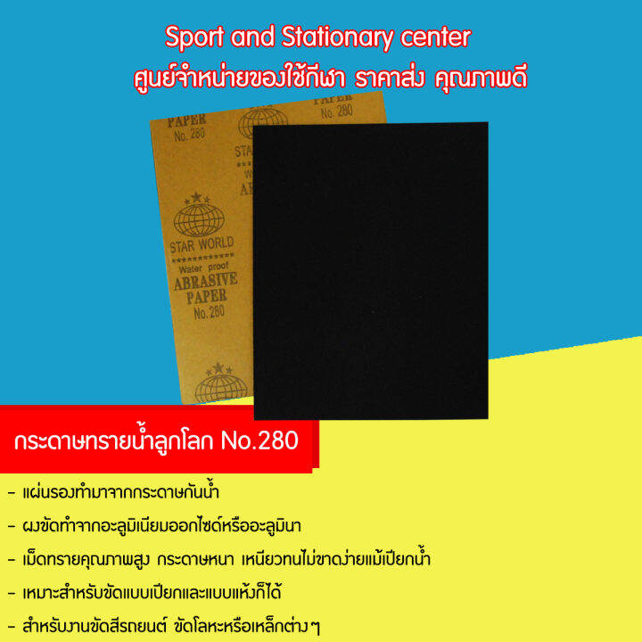 กระดาษทรายน้ำลูกโลก-no-120-no-400-คุณภาพดี-24-แผ่น