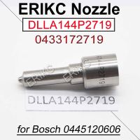 หัวฉีดคอมมอนเรลหัวฉีด Dlla144p2719 144 P 2719 0433172719หัวฉีดดีเซลสำหรับ Bosch 0445120060เครื่องพ่นสารเคมี