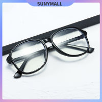 SUNYMALL แว่นตากรองแสงสีฟ้าสำหรับผู้หญิงและผู้ชาย แฟชั่น แว่นตาป้องกันรังสี เกมคอมพิวเตอร์ กรอบสี่เหลี่ยม แว่นสายตาธรรมดา