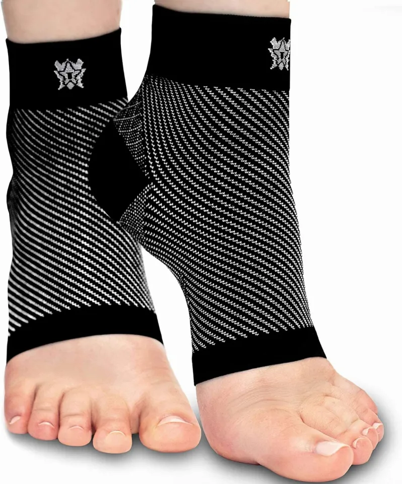 Bitly Plantar Fasciitis Compression Socks for Women & Men - Best Ankle  Compression Sleeve, Nano Brace for