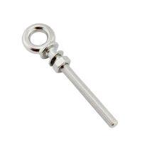 M8x80mm Stainless Steel Lifting Eye Bolt Nut Long Shank Heavy Duty