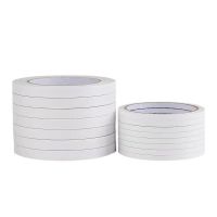 10/17M White Double Sided Adhesive Tape Super Strong High-adhesive Hand Tearing Tape 8MM 10MM 12MM 15MM 20MM Double Sided Tape Collars