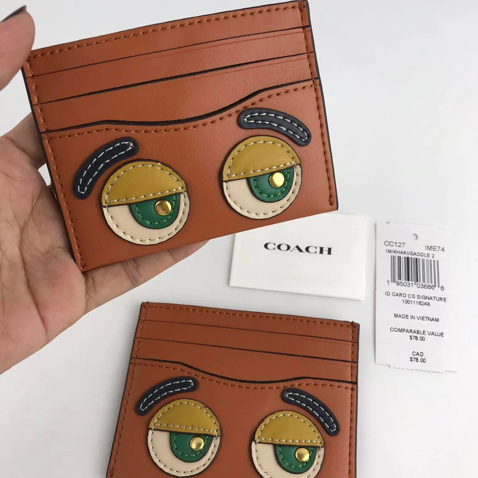 COACHIES CARD CASE WITH WINKIE | Lazada PH