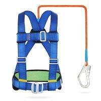 High-altitude Work Safety Belt Half Body Three Point Harness Outdoor Rock Climbing Electrician Construction Safety Rope Suits