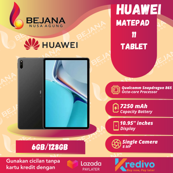 Huawei MatePad 11 Tablet - [ Ram 6GB / Rom128GB ] - Garansi Resmi