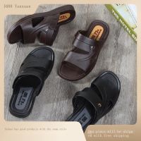 Back in 2023 summer sandals male man cool sandals antiskid male leisure comfortable beach peep-toe cool slippers