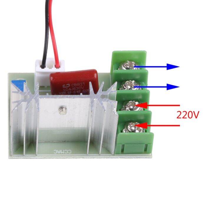 led-dimmers-220v-2000w-thyristor-ตัวควบคุมแรงดันไฟฟ้า-thermostats-สำหรับ-dc-motor-speed-controller-พร้อมปุ่มควบคุมภายนอก