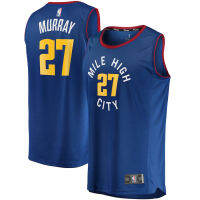 ?เสื้อเจอร์ซีย์บาสเก็ตบอล NBA 22-23 Denver Nuggets จาเมอเรย์สีน้ำเงิน