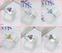 TSGjewelry?แหวนเงินแท้ 925 ชุบทองคำขาว? พลอยแท้? รุ่น NR9347