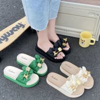 【July】 [5cm Thick Bottom] Slippers Outerwear Bottom Korean Version Non-slip Sandals and