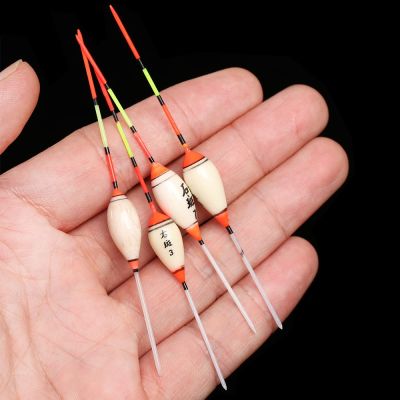 【hot】☂  5 Pcs/Set Durable Fishing Balsa Wood Size Tail Float Outdoor Accessories