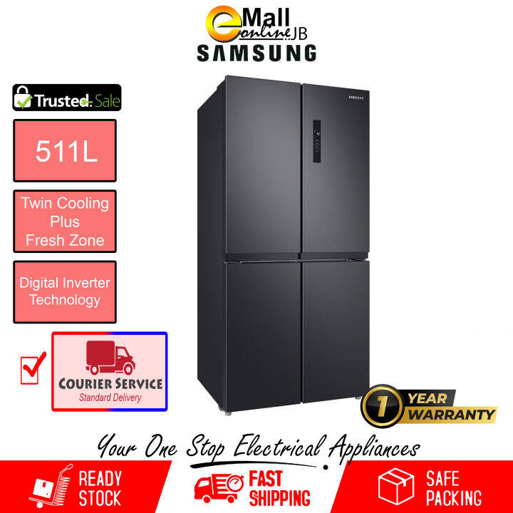 ( Courier Service ) Samsung 511L French Door Twin Cooling Inverter