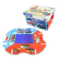 SALE STOCK CLEARANCE Playmat 2 in 1 Storage Case Car Road City Enjoyable Mat for Kids เสื่อเล่นรถ 2 ใน 1 ในเมืองแปลงเป็นกล่องเก็บของเล่นได้