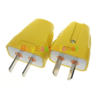 【Free-delivery】 Power 2-Flat Yellow China ปลั๊ก10A สี AC100-220V Zealand Pin ออสเตรเลียปรับปรุงหน้ากาก DIY และบ้าน