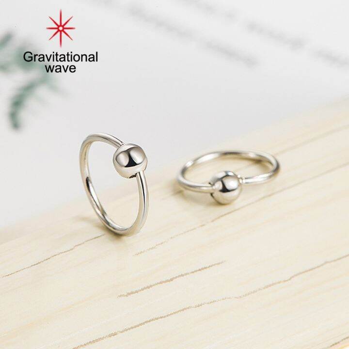 gravitational-wave-2pcs-ear-studs-circle-round-ball-jewelry-hollow-out-geometric-hoop-earrings-for-daily-wear