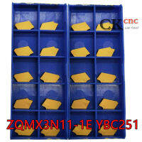 ZQMX3N11-1E ZM251ของแท้100% 3มม.เครื่องตัดร่องเครื่องมือใส่คาร์ไบด์20Pcs