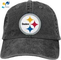 Stee-lers Logo Football Team Baseball Cap Casquette Hat Classic Style Printing,Fits Adult Men Women Dad