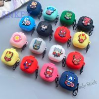 【hot sale】 ♛✗ C02 Samsung Galaxy Buds 2 Pro Live Marvel Batman Earphone Silicone Case Earbuds Waterproof Shockproof Soft Protective Headphone Cover Headset Skin with Hook