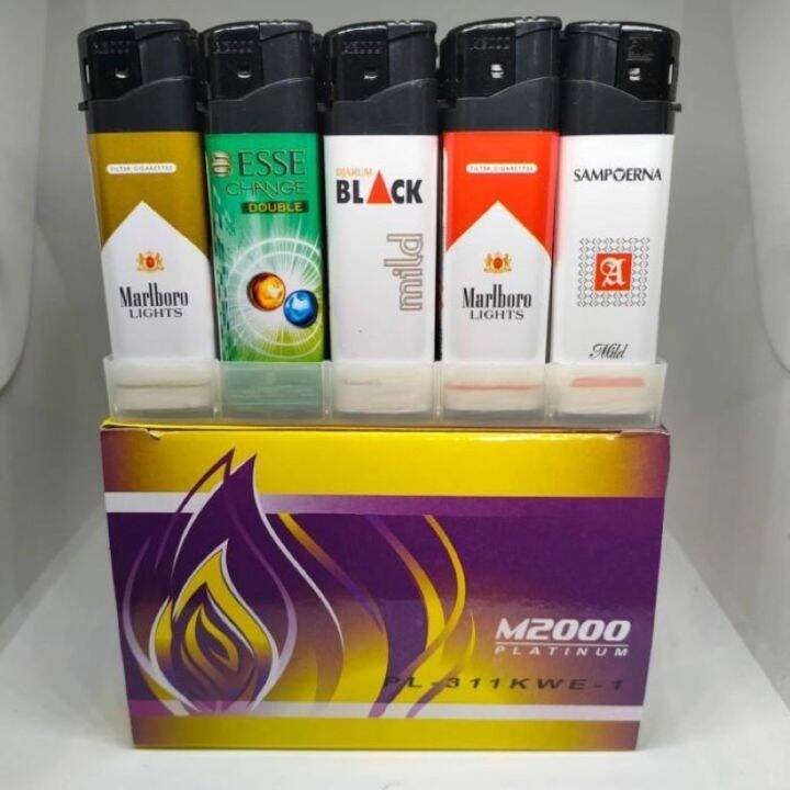 (SP) Korek Api Magnet isi 50 Pcs SNI Mancis Rokok Gas Pemantik Magnetic ...