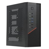 A09P Desktop Mini Itx Case Htpc Chassis Game Computer Can Stand or Lie Down for Small 1U Power Supply