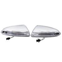 สัญญาณไฟกระจกมองหลัง LED ซ้าย + ขวาสำหรับรถ Mercedes-Benz Viano Viano VIO W639 W204 S204 A2048200721 A2048200821