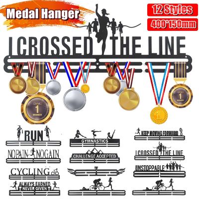 Stainless Steel Medal Hanger Medal Holder Display Rack Run Swim Gymnastics Marathons SO SHE DID Sport Medal Gift Dropshipping