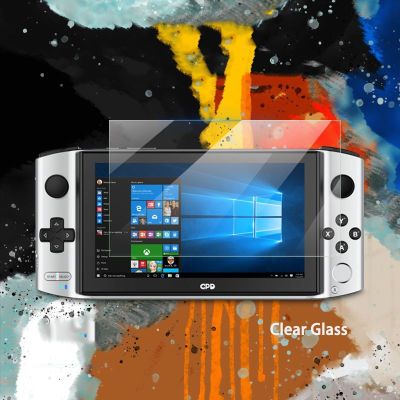 ปกป้องหน้าจอสำหรับใส2.5D GPD Win 3เครื่องเล่นเกมมือถือกัน Kaca Yang Dikeraskan Biru สำหรับ GPD Win3แล็ปท็อป5.5นิ้วฟิล์มกระจก