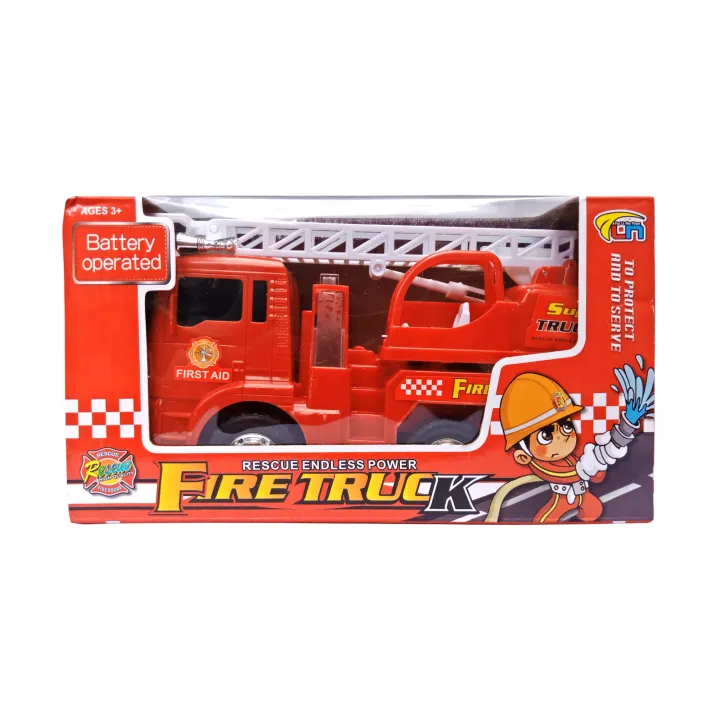 battery powered fire truck