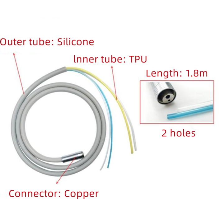 6-4-2-hole-dental-silicone-hose-with-fitting-for-high-low-speed-air-turbine-handpiece-dental-material-dental-chair-accessories