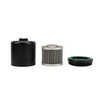 Oil Filter Fits For Toyota 3/4-16UNF Thread 304 Stainless Steel High Flow Filter with Magnet CNC Shell Washable Reusable