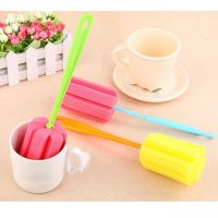 【cw】 New Arrival Baby Grade Sponge Bottles Bottle With Handle Cleaning Utensils Cleaners Hot