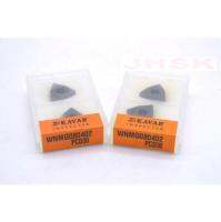 2 pcs WNMG080402 PCD30/WNMG430 PCD30 สำหรับที่แทรกอลูมิเนียมเพชรดอกสว่านคาร์ไบต์