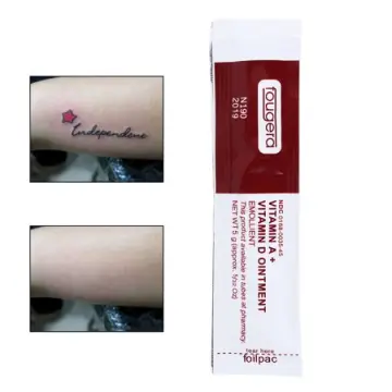 Mumbai Tattoo A&D Ointment Tattoo After Care Medical Aid Rash Healing (Pack  Of 25) : Amazon.in: Beauty