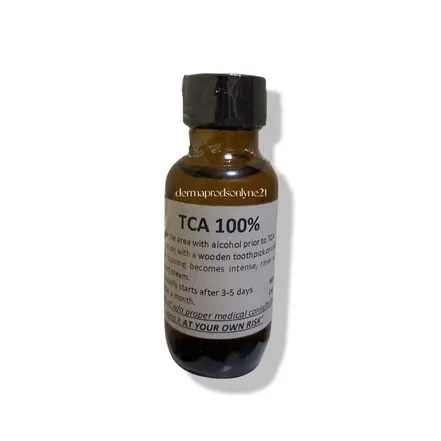 TCA Peel 100% 15ml for tattoo removal, gental warts and scars | Lazada PH