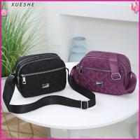 XUESHE น้ำหนักเบามาก ครอสบอดี้ สไตล์ของผู้หญิง กระเป๋า Crossbody กระเป๋าสะพายไหล่แบบสั้น พักผ่อนยามว่าง กระเป๋าถือแบบถือ