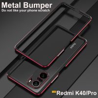 【Electronic Store】สำหรับ Xiaomi R Edmi K40 Pro กรณีเดิมอลูมิเนียมกันชนกรณี R Edmi K40กล้องป้องกันสำหรับ Xiaomi POCO F3กรณีกรอบโลหะปก