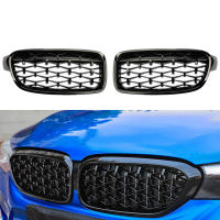 Car Front Bumper Diamond Kidney Grille Racing Grille for BMW-3 Series F30 F31 320I 325I 328I 330I 2012-2018