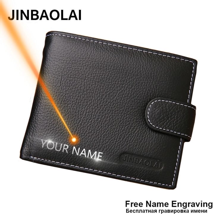 layor-wallet-jinbaolai-กระเป๋าสตางค์หนังผู้ชายกระเป๋าซิปสไตล์ตัวอย่างสีทึบที่เก็บนามบัตรผู้ชาย-กระเป๋าสตางค์ผู้ชายสลักชื่อ
