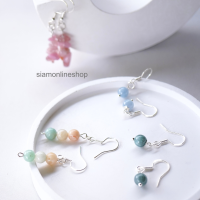 NATURAL STONE EARRINGS รวมแบบต่างหู หินแท้ (เลือกแบบได้) by siamonlineshop