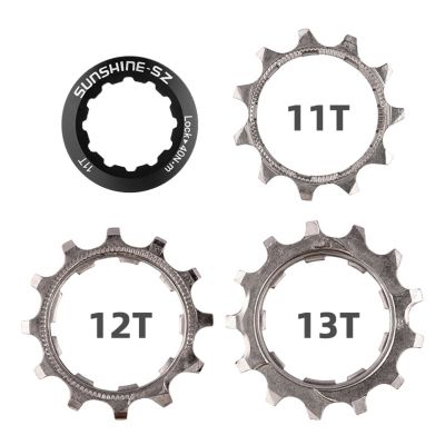 【CW】 Flywheel Pinion Repair Parts 8/9/10/11/12 Speed Cassette 11T/12T/13T Locking Cover Cycling
