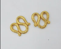Clasp M Thai Baht Yellow Gold Plated